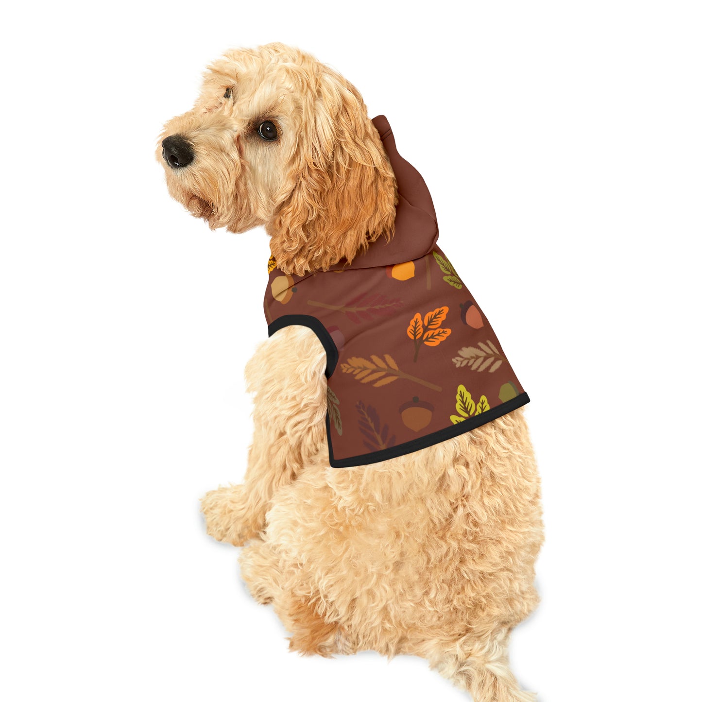 Dog Hoodie - Fall Collection (Fall 1 - With Burgundy Hood)