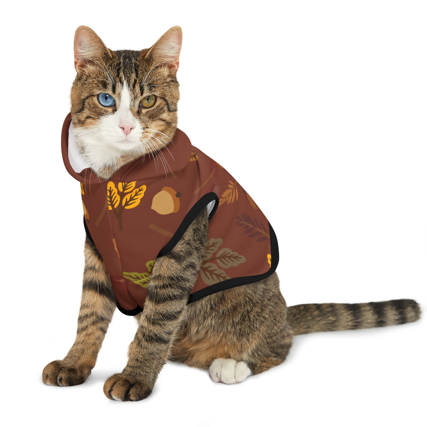 Cat Hoodie - Fall Collection (Fall 1 - With Burgundy Hood)