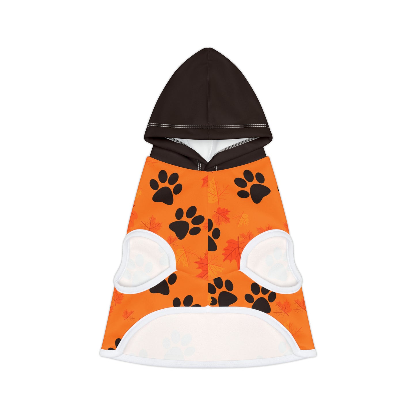 Dog Hoodie - Fall Collection (Light Orange - With Dark Brown Hood)