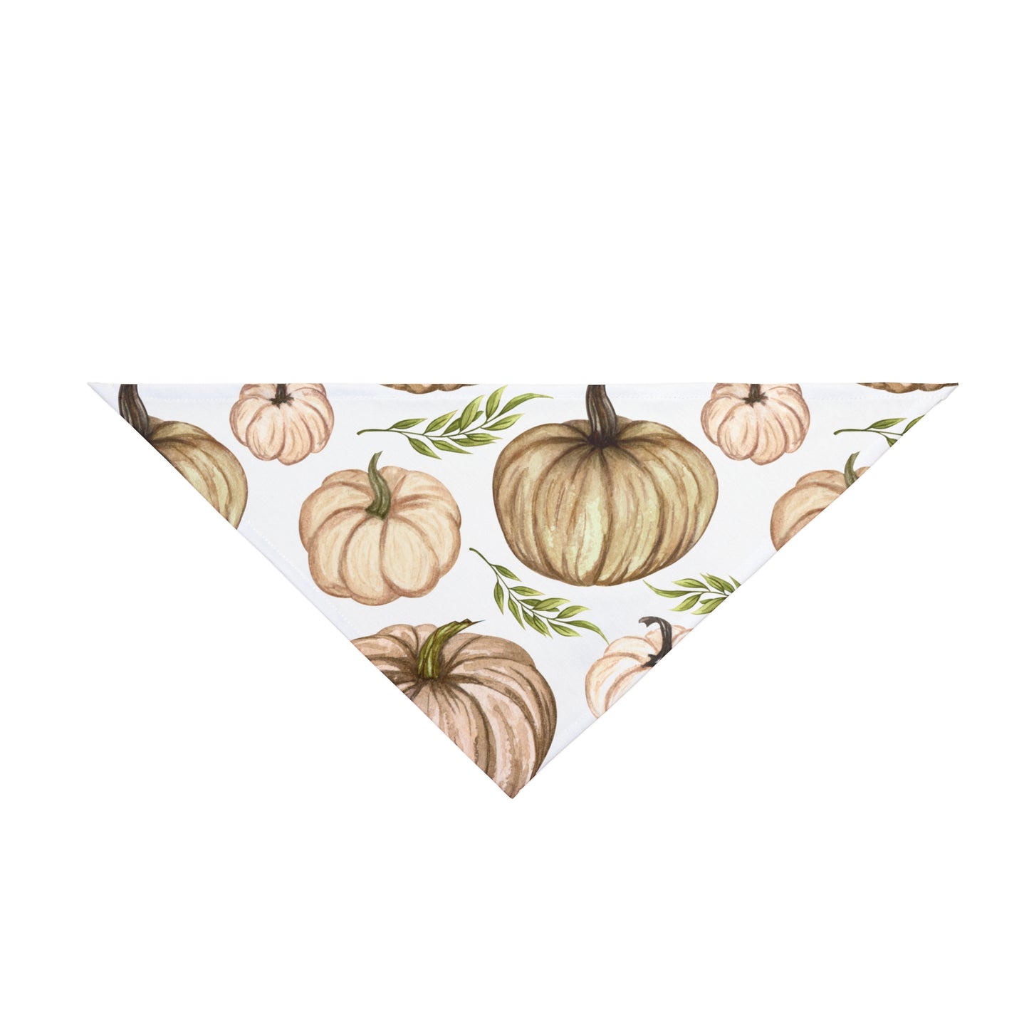 Pet Bandana - (Light Rose Pumpkins)