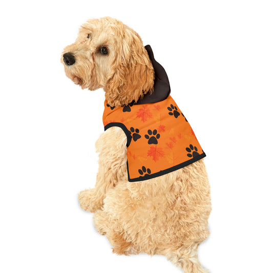 Dog Hoodie - Fall Collection (Light Orange - With Dark Brown Hood)