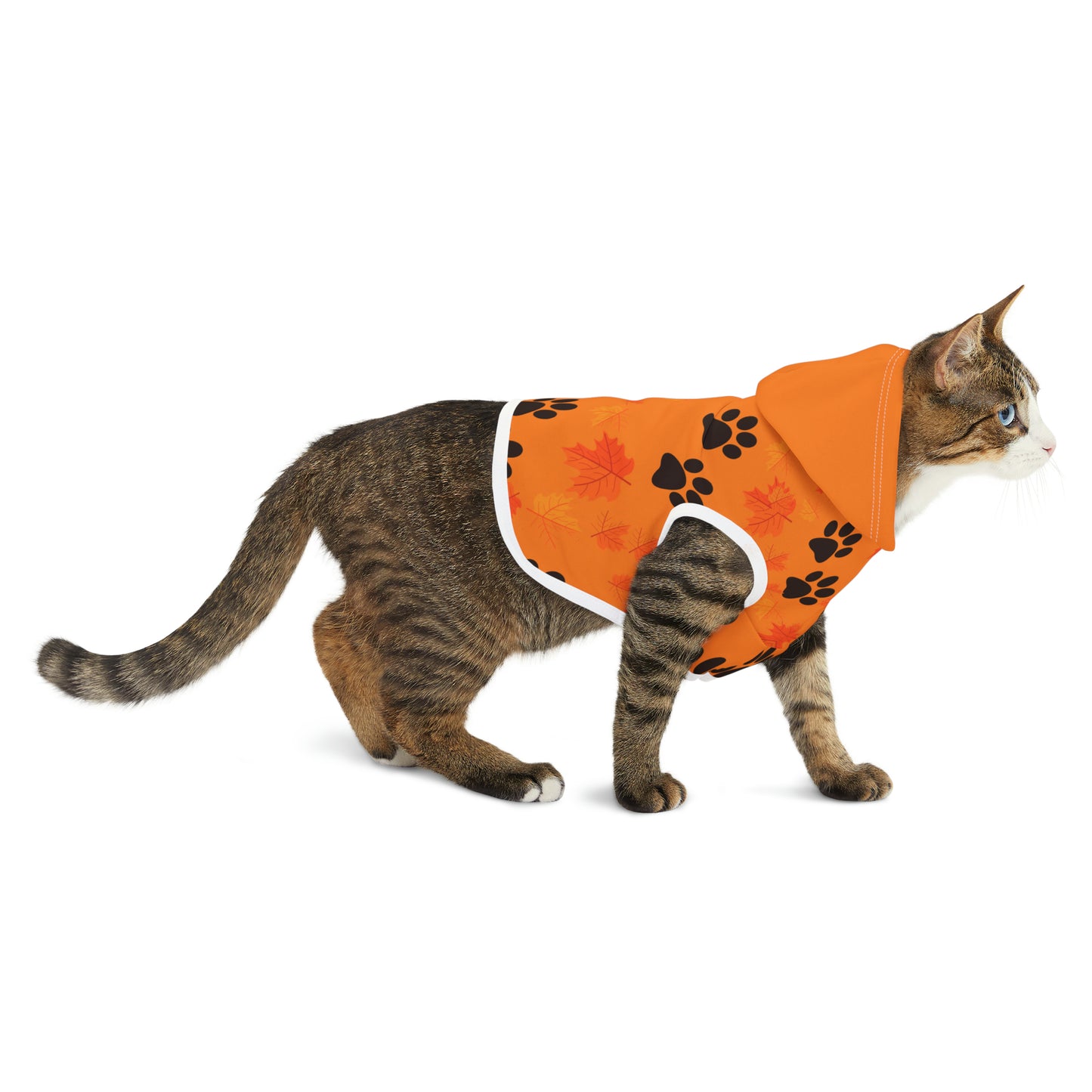 Dog Hoodie - Fall Collection (Light Orange - With Light Orange Hood)