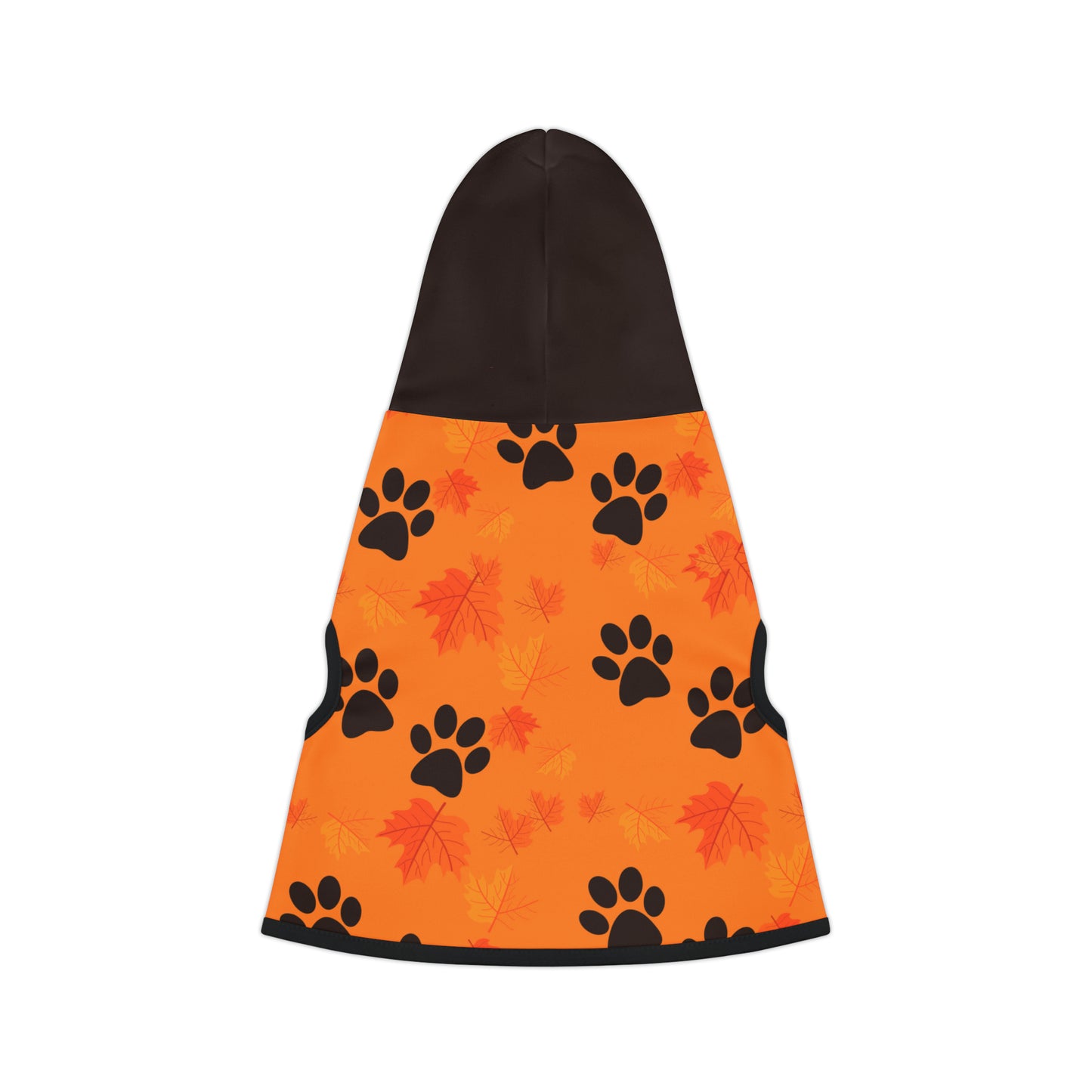 Dog Hoodie - Fall Collection (Light Orange - With Dark Brown Hood)