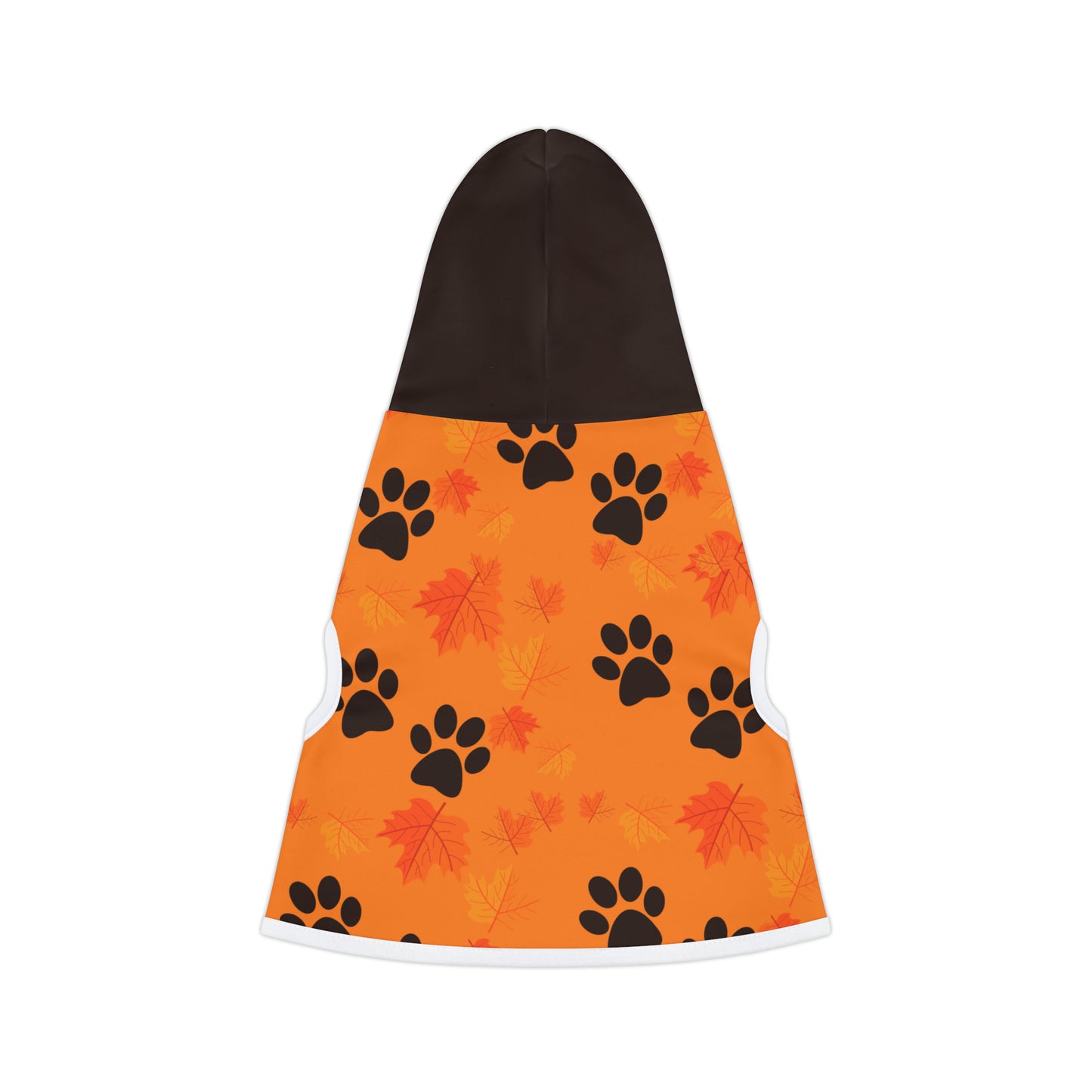 Dog Hoodie - Fall Collection (Light Orange - With Dark Brown Hood)