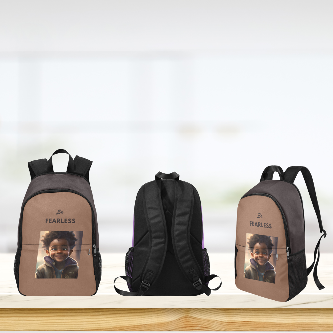 Be Fearless - AA Little Boy Custom-Designed Backpack
