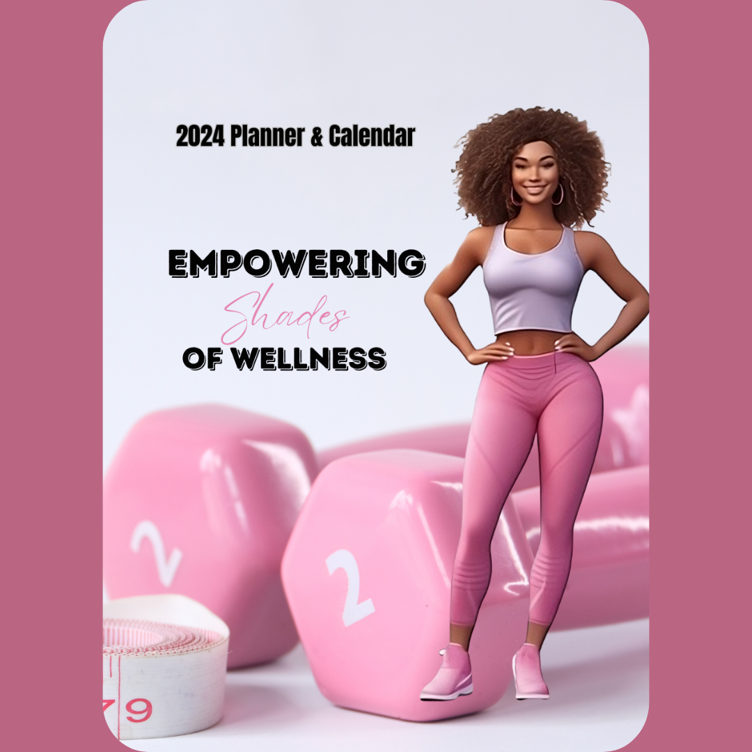 AA Woman 3 Empowering Shades of Wellness 2024 Calendar/Planner (Digital Download)