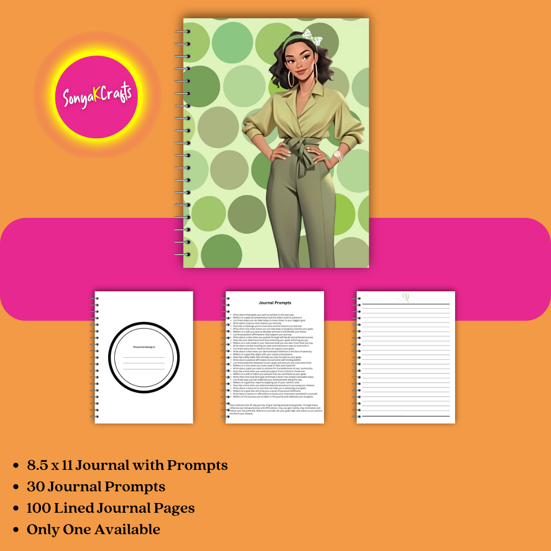 Achieve Your Dreams - A 30-Day Goal-Setting Journal for Latina Women