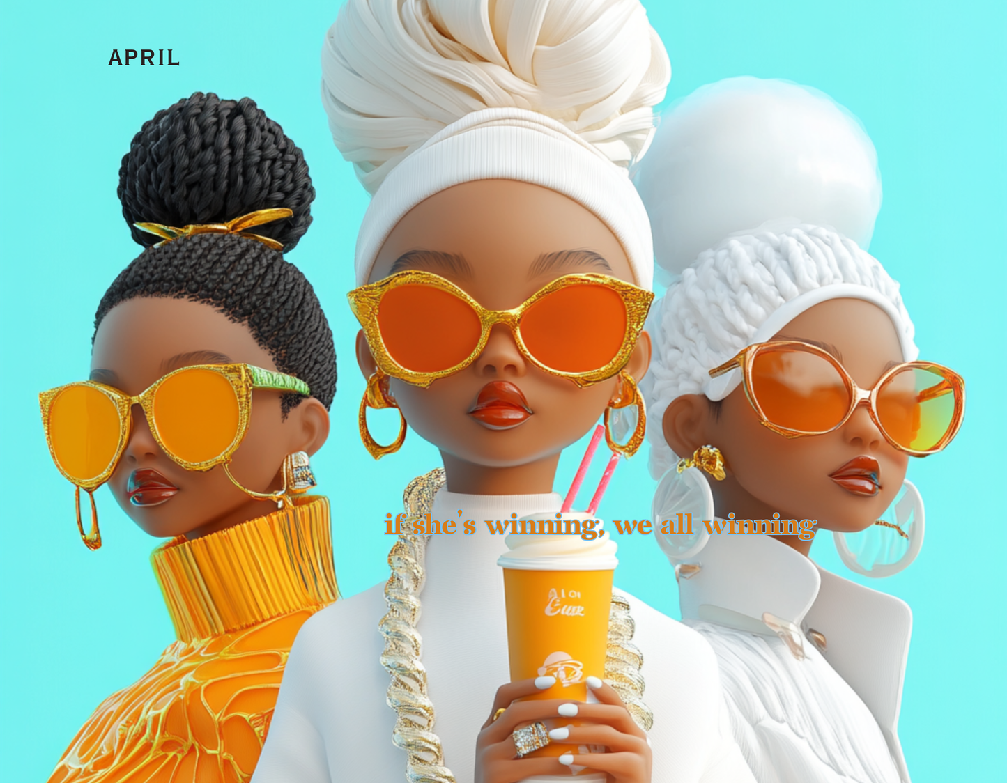 2026 Calendars - Shades of Us: The 2026 Bestie Collection