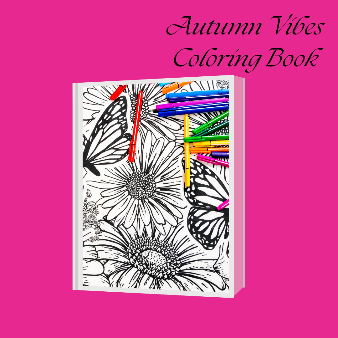 Coloring Pages – Autumn Vibes (5 page bundle)