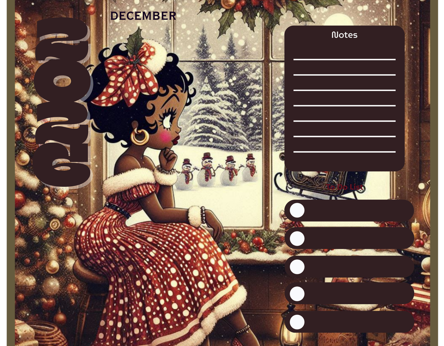 2026 Calendars - Brown Sugar Boop
