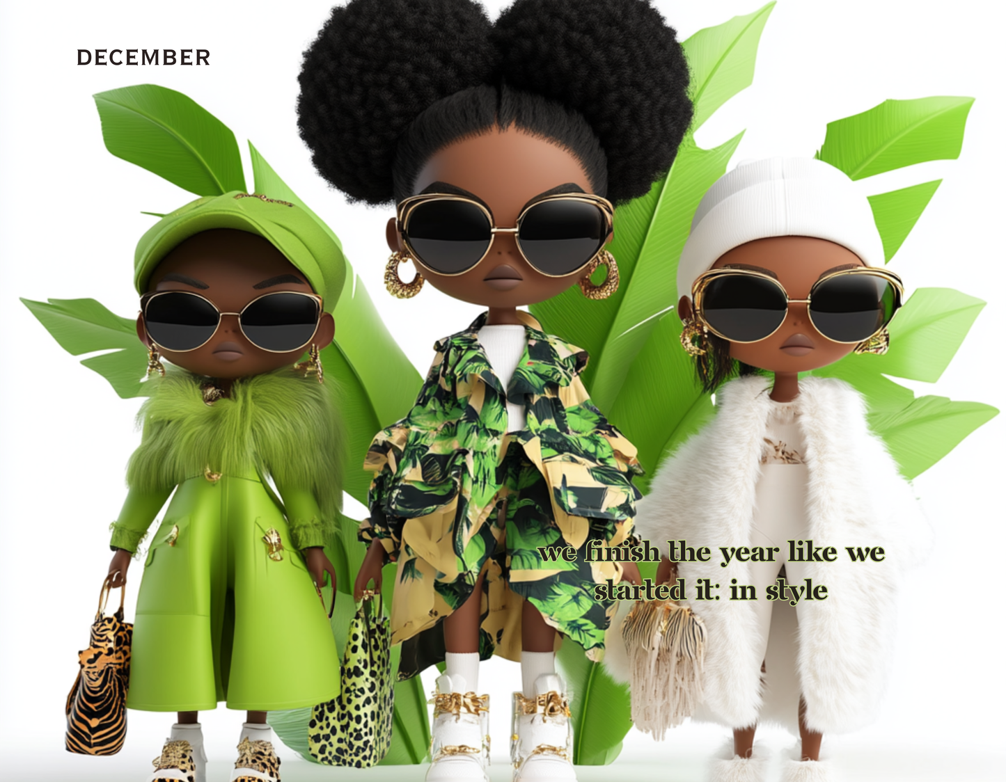 2026 Digital Calendars - Shades of Us: The 2026 Bestie Collection