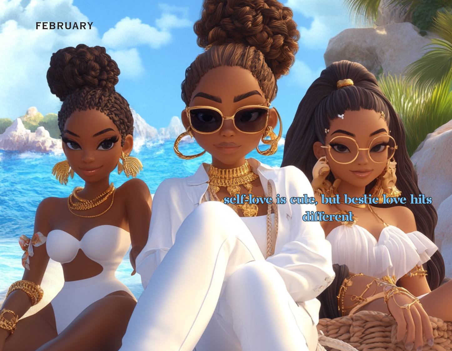 2026 Calendars - Shades of Us: The 2026 Bestie Collection