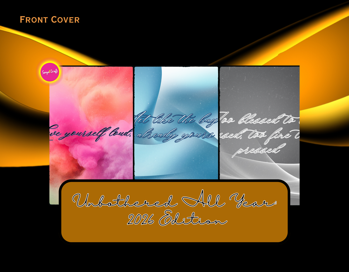 2026 Calendars - Unbothered All Year - 2026 Edition