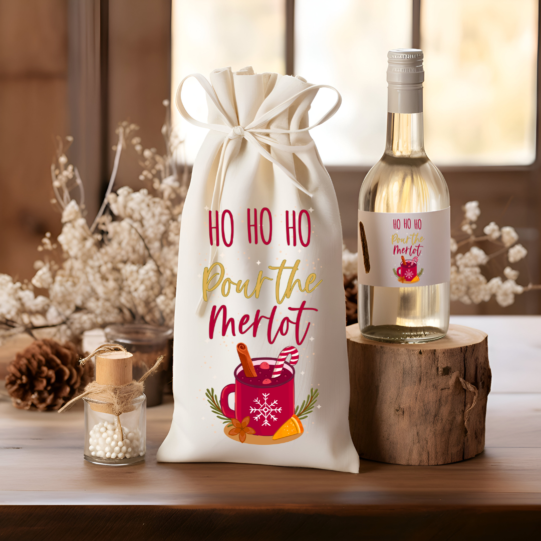 Wine Bag - Full Of Holiday Spirit