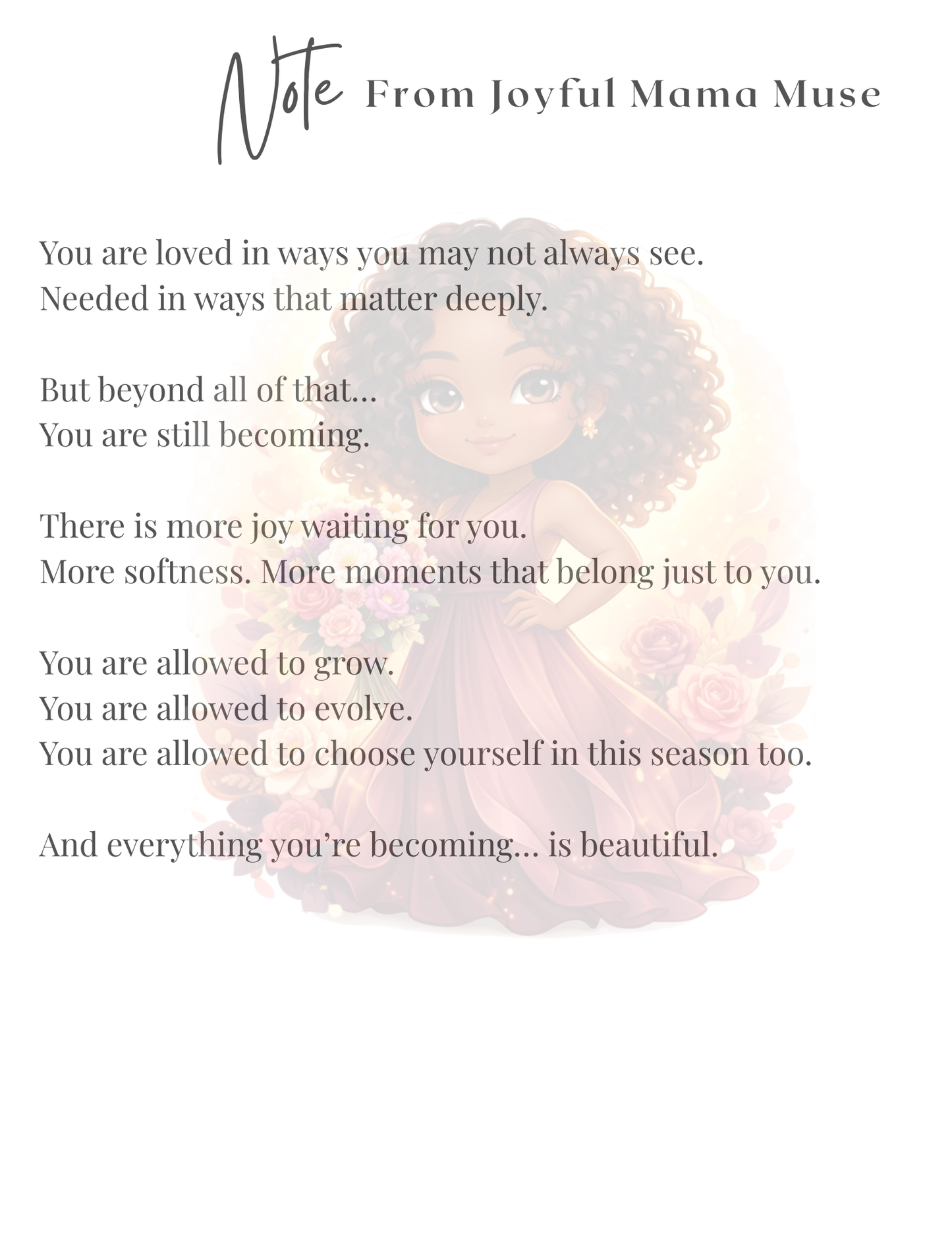 Melanin Muse Mother’s Day Experience Box – Journal, Tumbler & Pen Gift Set