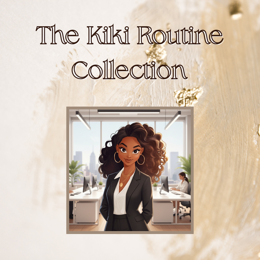 The Kiki Routine Collection – 3-Piece Cosmetic Pouch Set