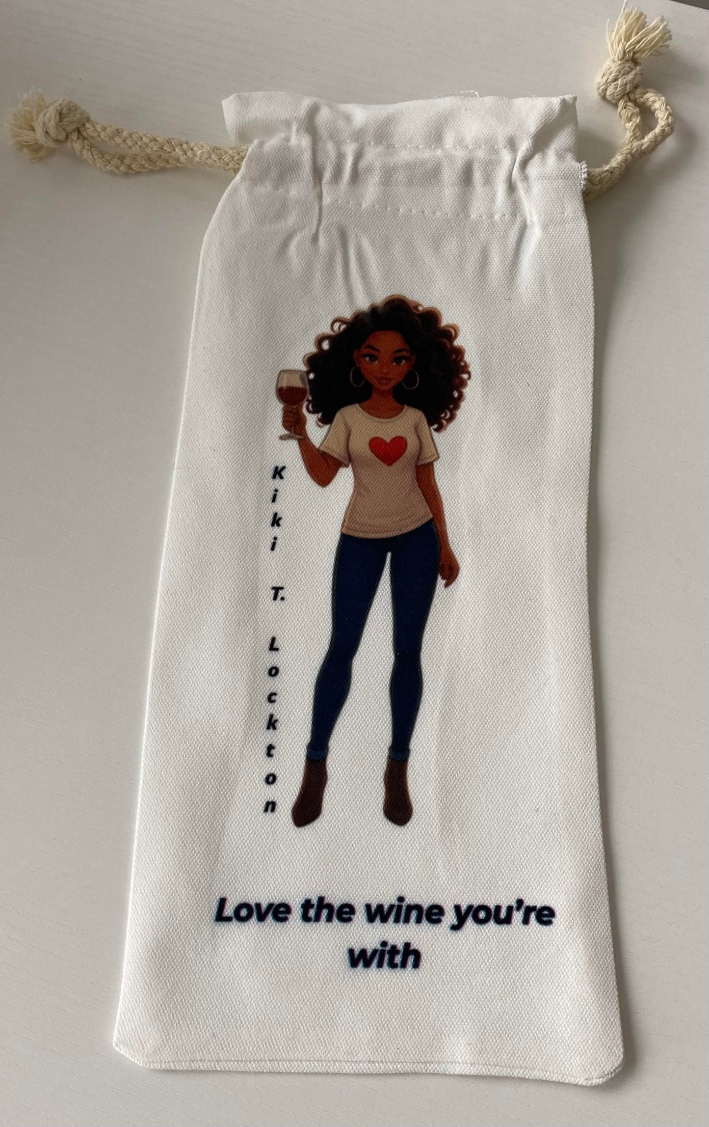 Kiki Lockton Wine Bag