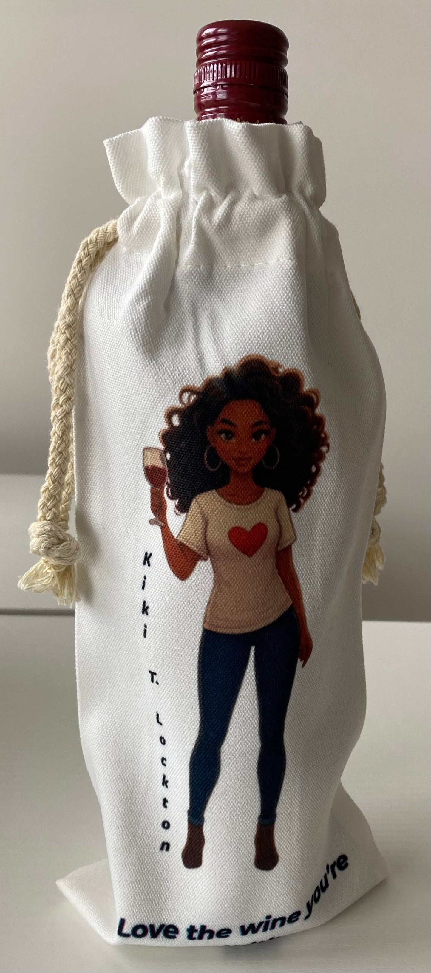 Kiki Lockton Wine Bag