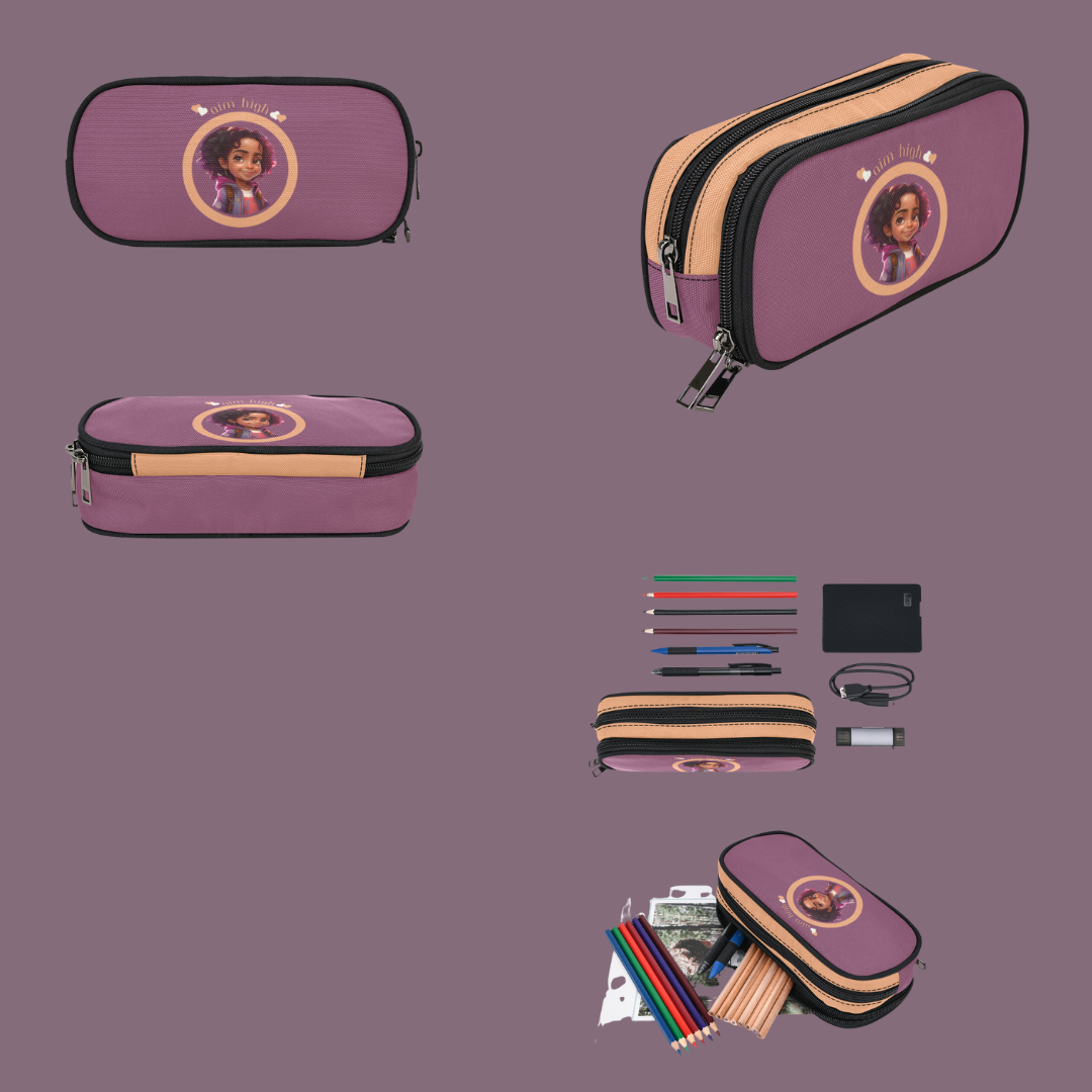Aim High - Latina Little Cutie Custom-Designed Pencil Bag
