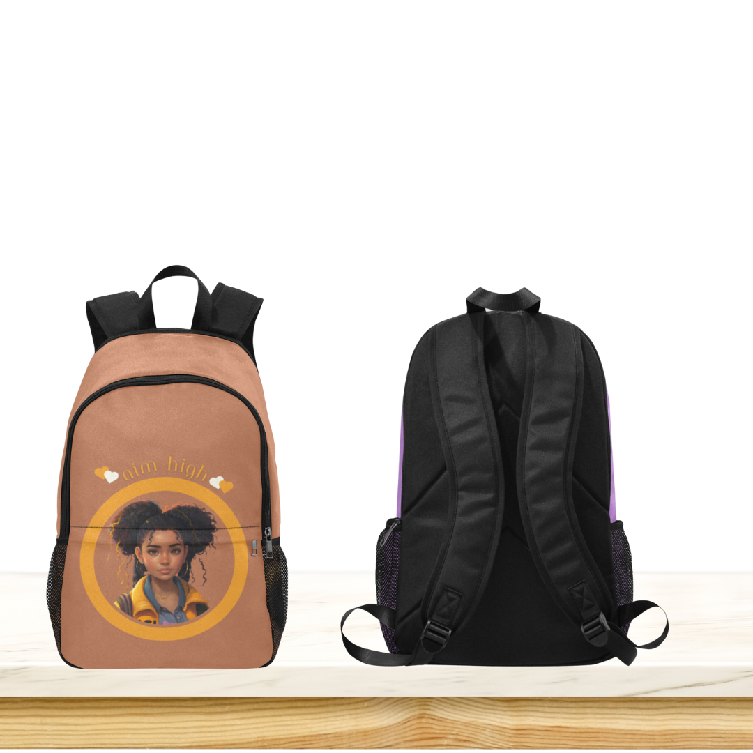 Aim High - Latina Teen Cutie Custom-Designed Backpack