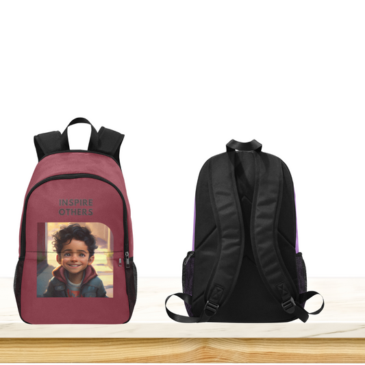 Inspire Others - Latino Little Boy Custom-Designed Backpack