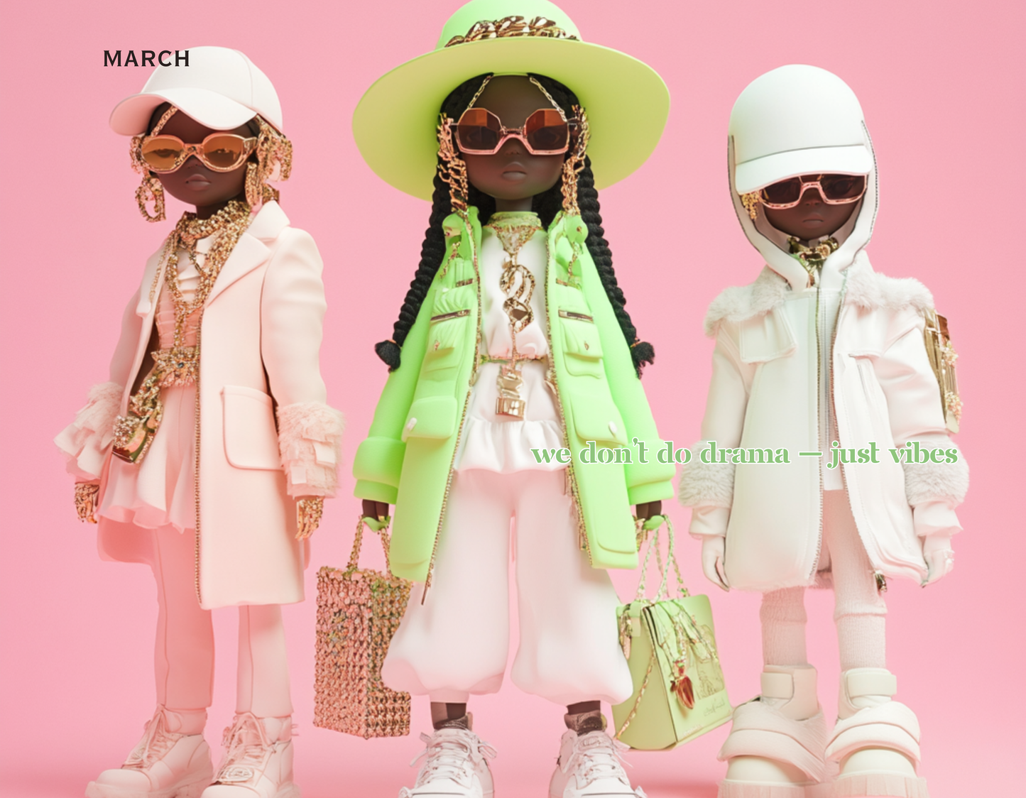 2026 Digital Calendars - Shades of Us: The 2026 Bestie Collection