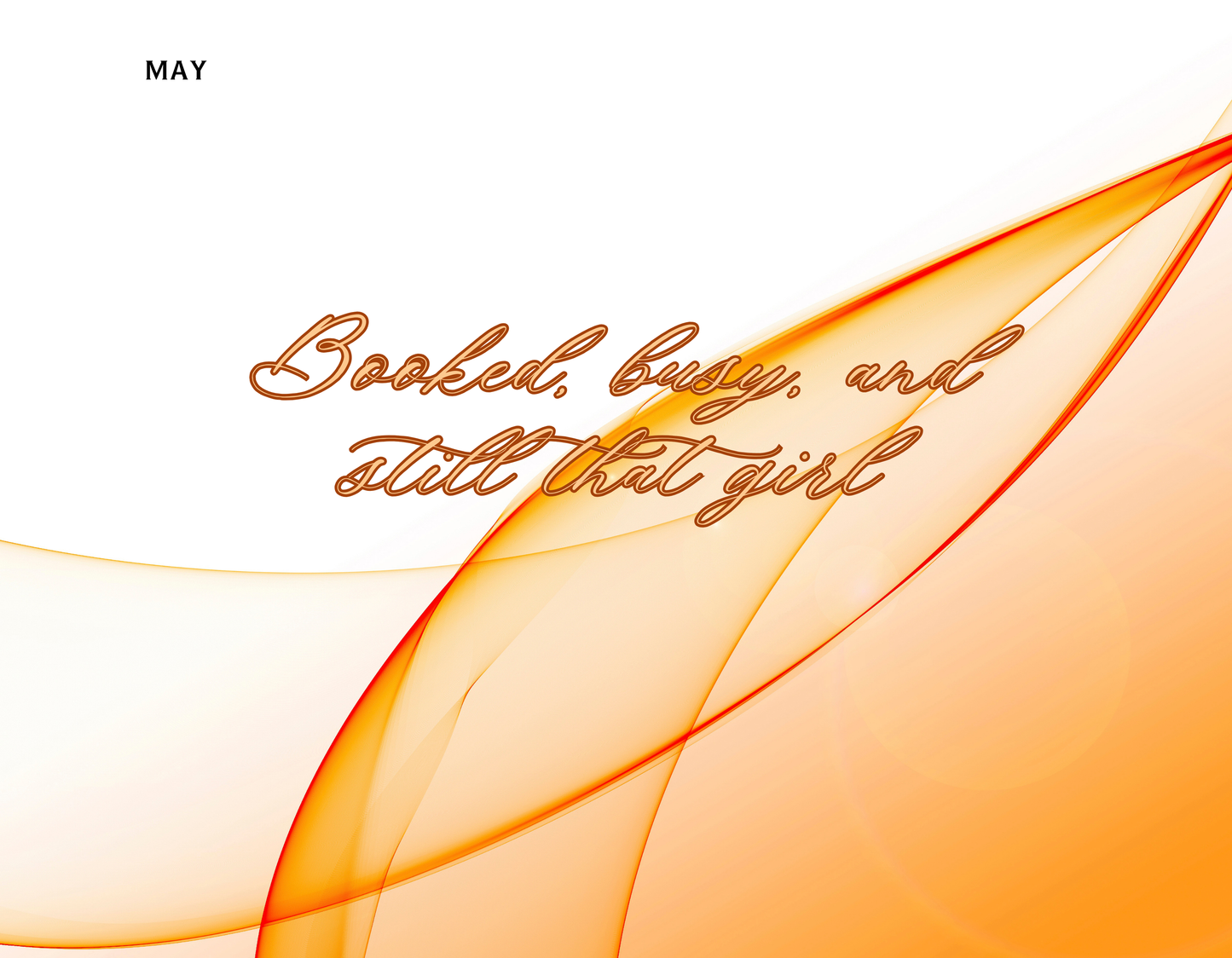 2026 Digital Calendars - Unbothered All Year: 2026 Edition