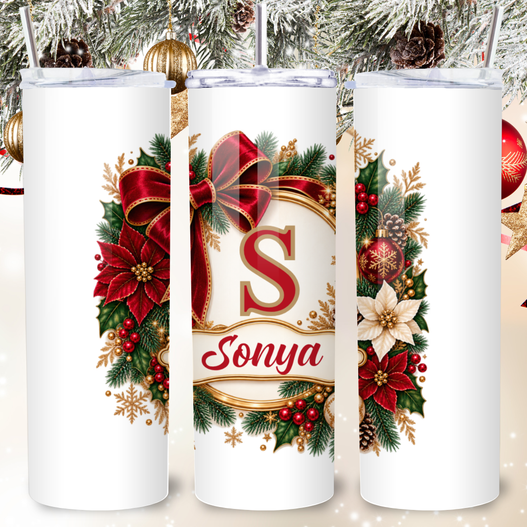 Personalized 20 oz. Skinny Tumbler | Custom Gift