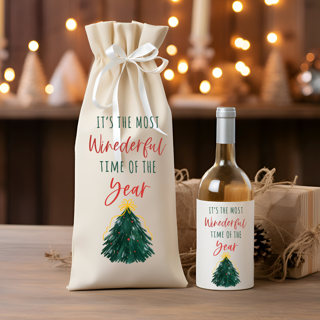 Wine Bag - Full Of Holiday Spirit