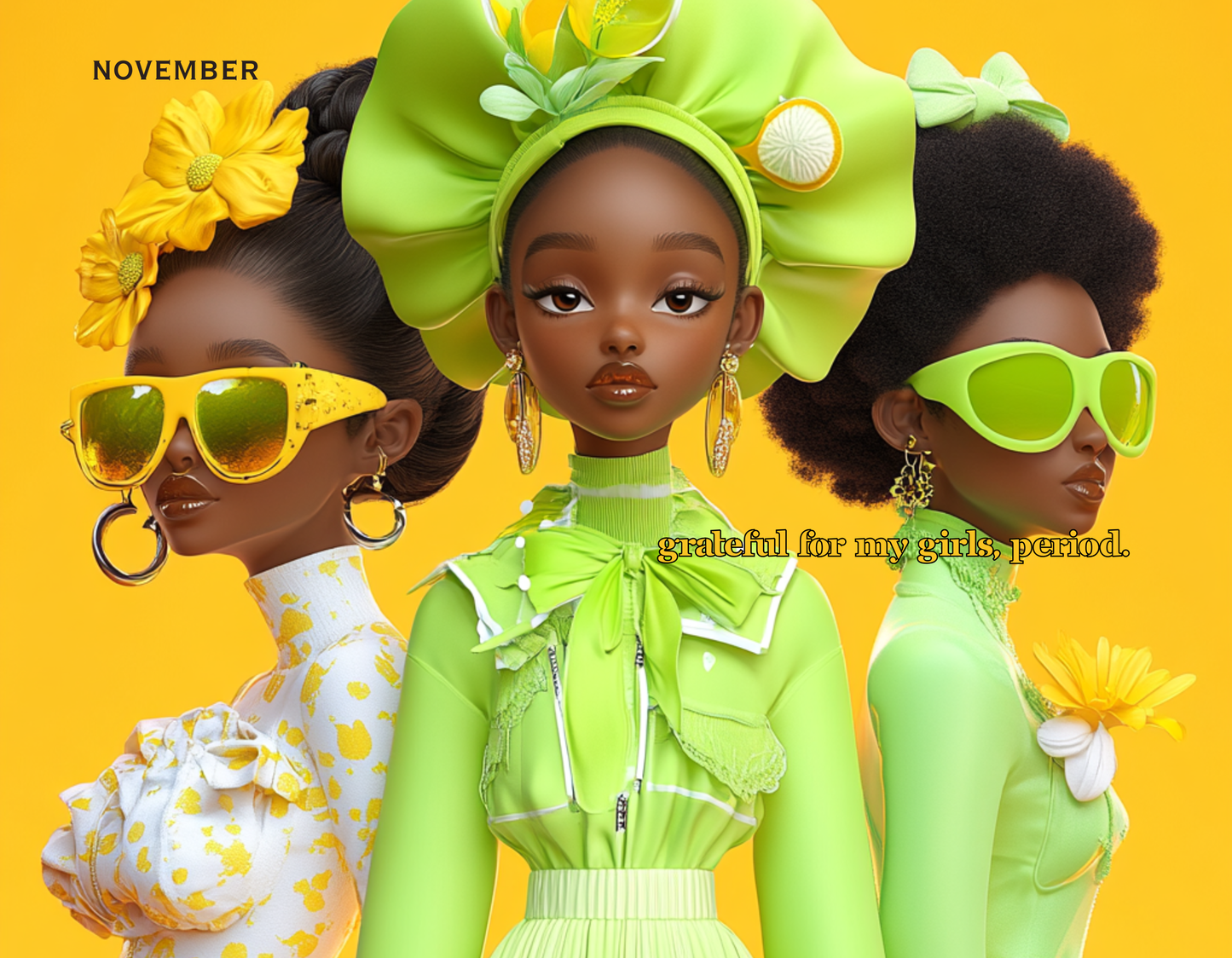 2026 Calendars - Shades of Us: The 2026 Bestie Collection