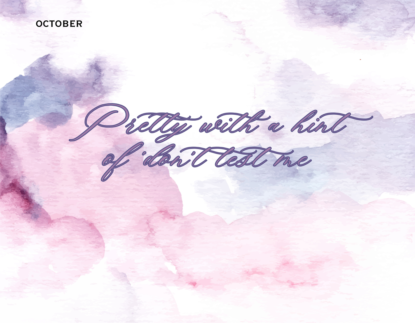 2026 Calendars - Unbothered All Year - 2026 Edition