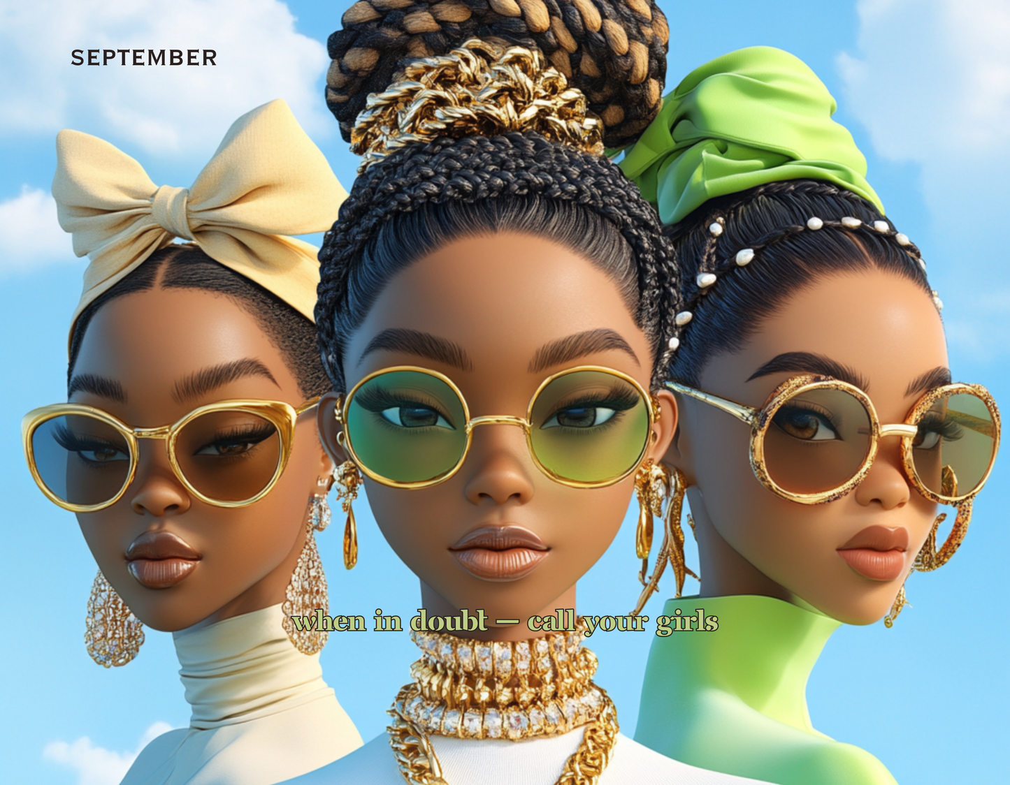 2026 Calendars - Shades of Us: The 2026 Bestie Collection