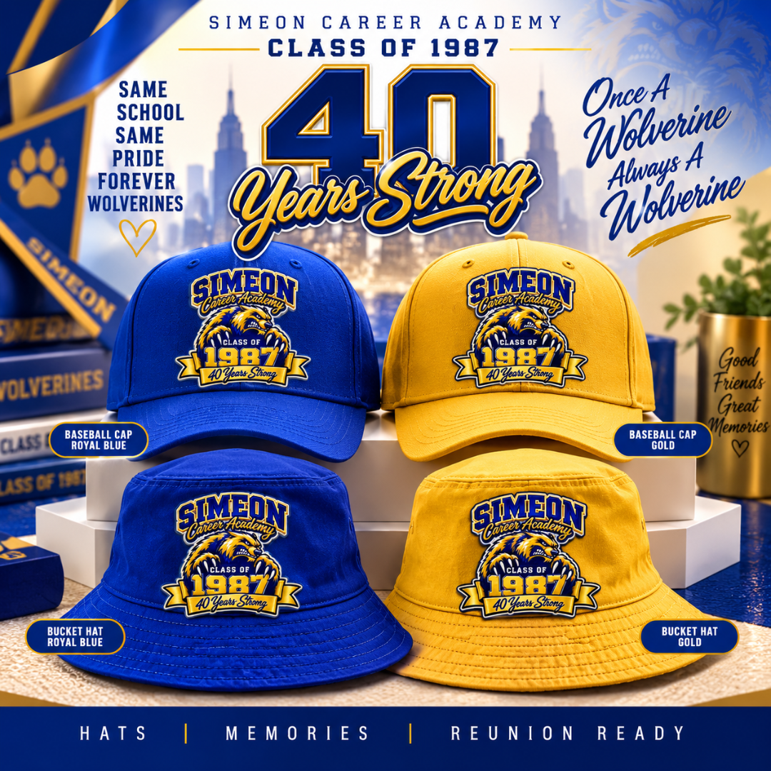 Simeon Class of 1987 – 40 Years Strong Reunion Hat