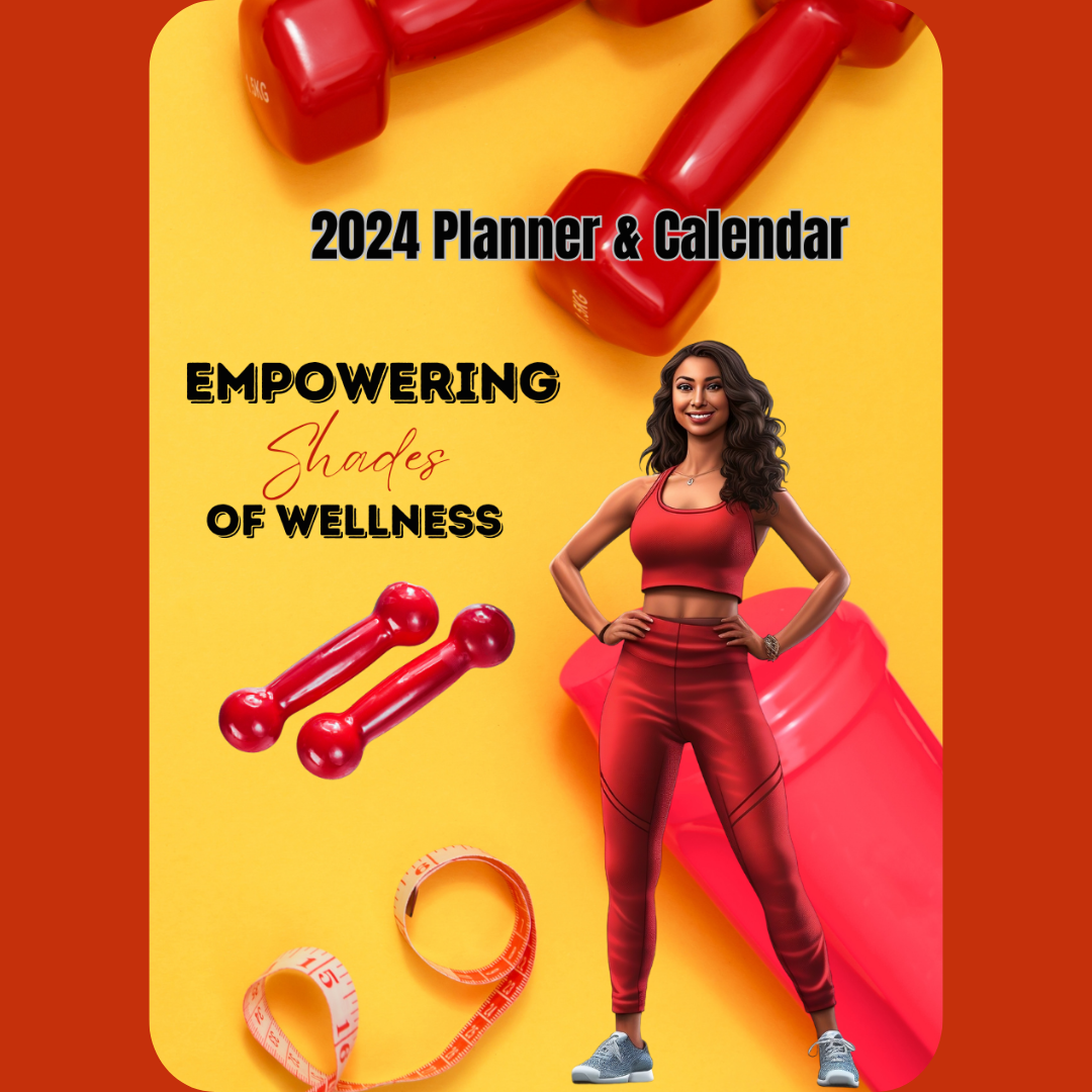 South Asia Woman Empowering Shades of Wellness 2024 Calendar/Planner (Digital Download)