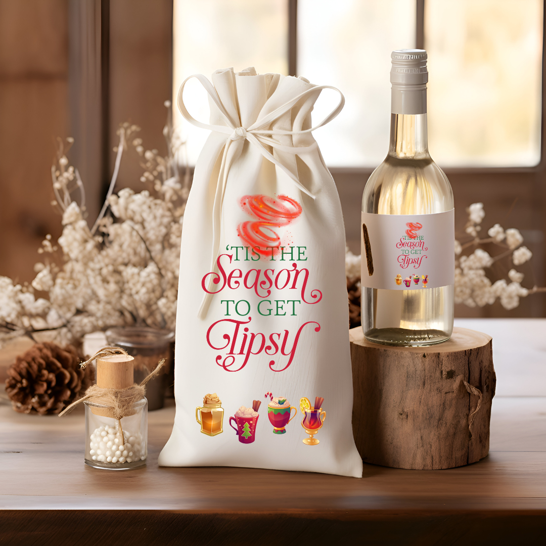 Wine Bag - Tis The Season To Get Tipsy