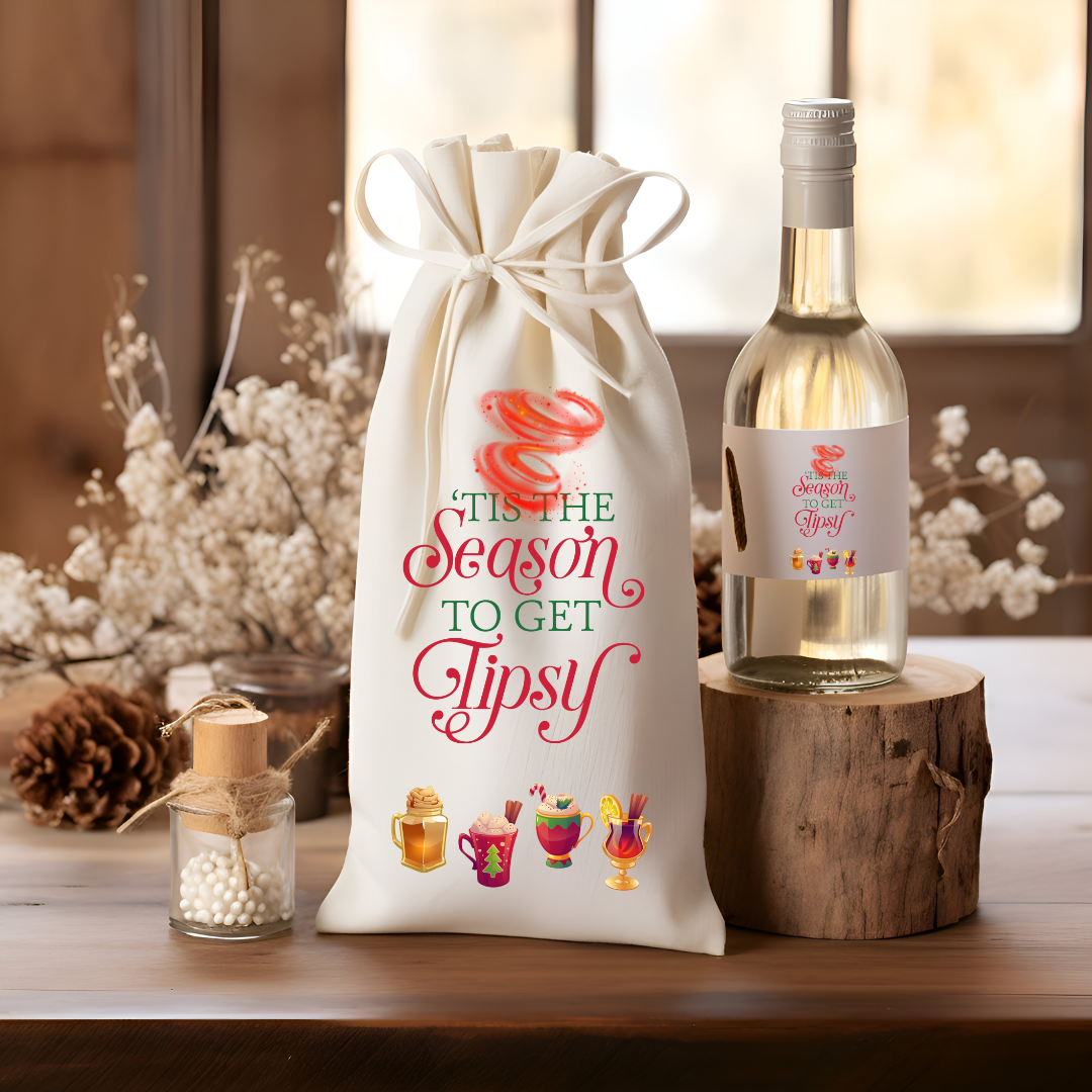 Wine Bag - Full Of Holiday Spirit