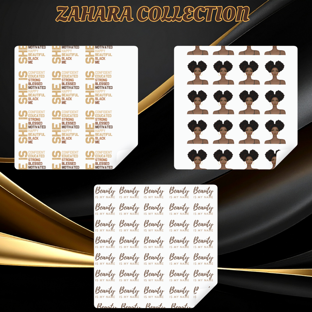 Melanin Muse Zahara Bundle Sticker Pack
