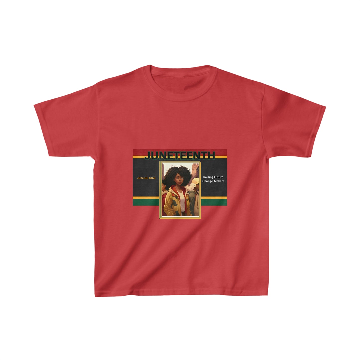 Juneteenth Youth T-shirt (Girl) 1