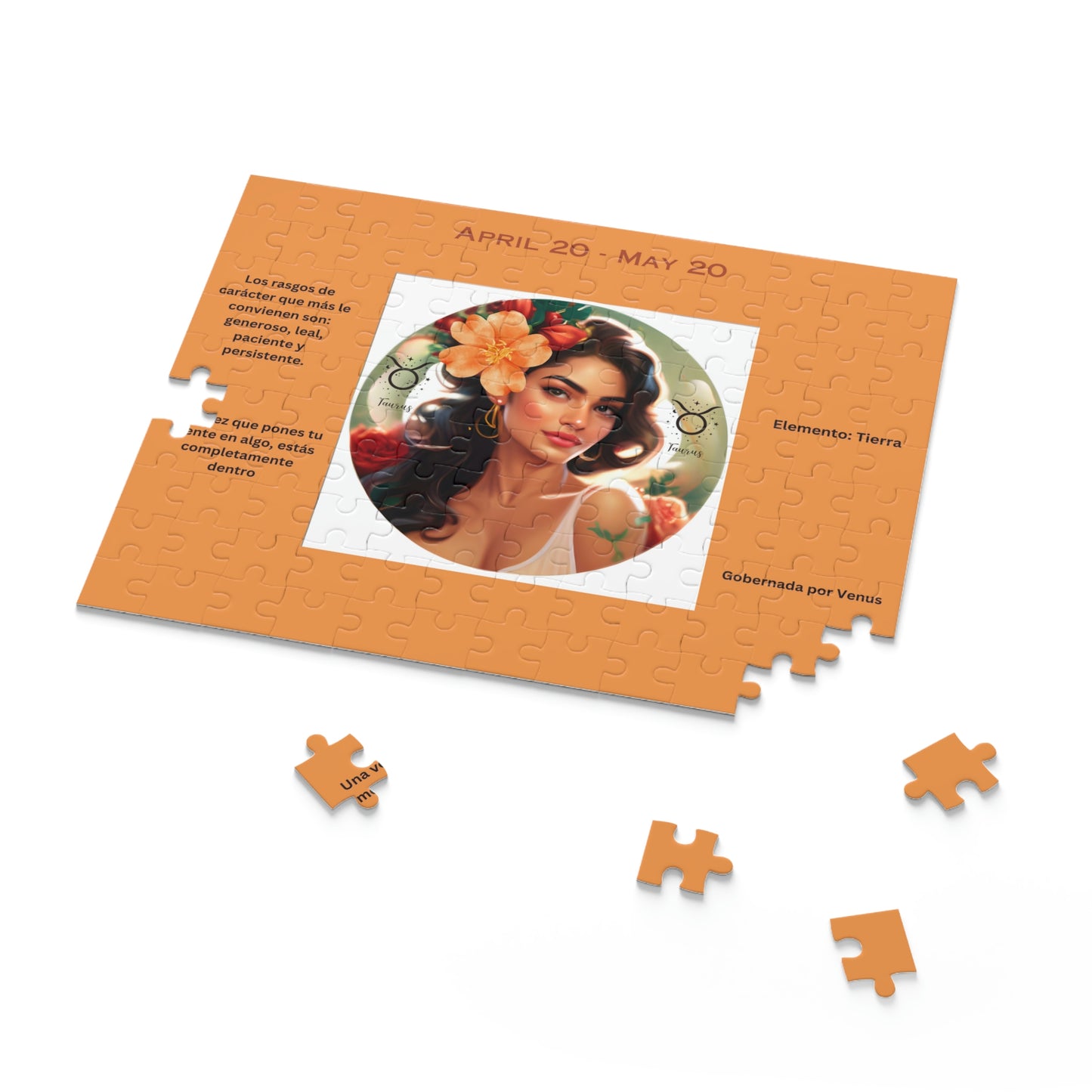 Taurus (Latina Woman - Spanish Version) Puzzle (120, 252, 500-Piece)