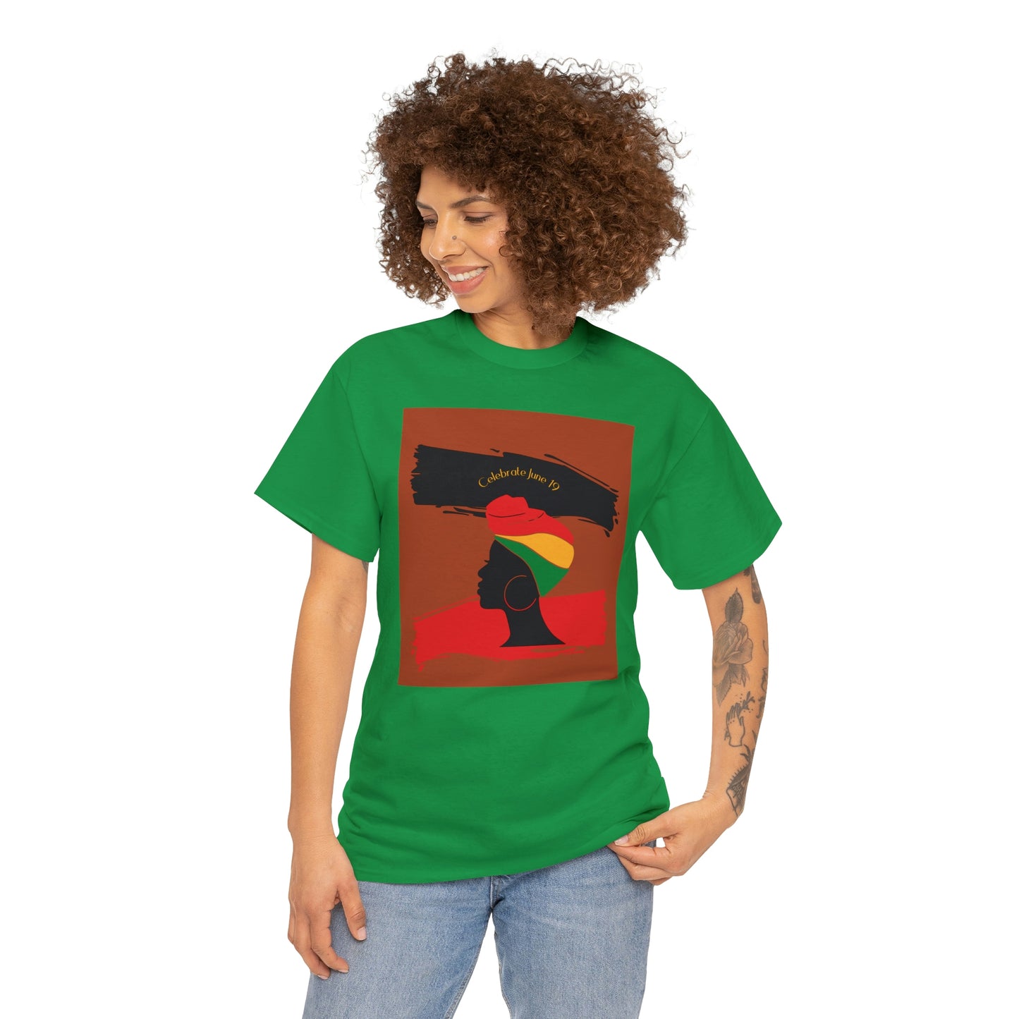 Juneteenth 3 Heavy Cotton Tee