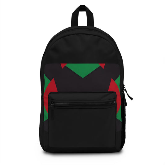 Red/Green/Black Backpack (Made in USA)