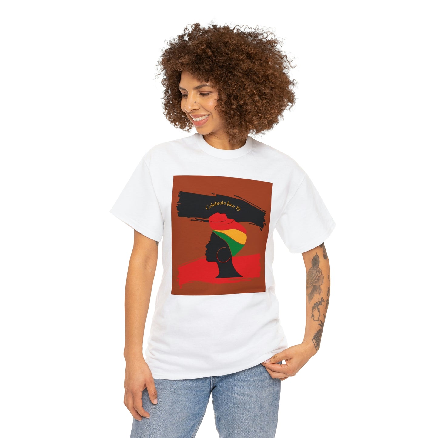 Juneteenth 3 Heavy Cotton Tee