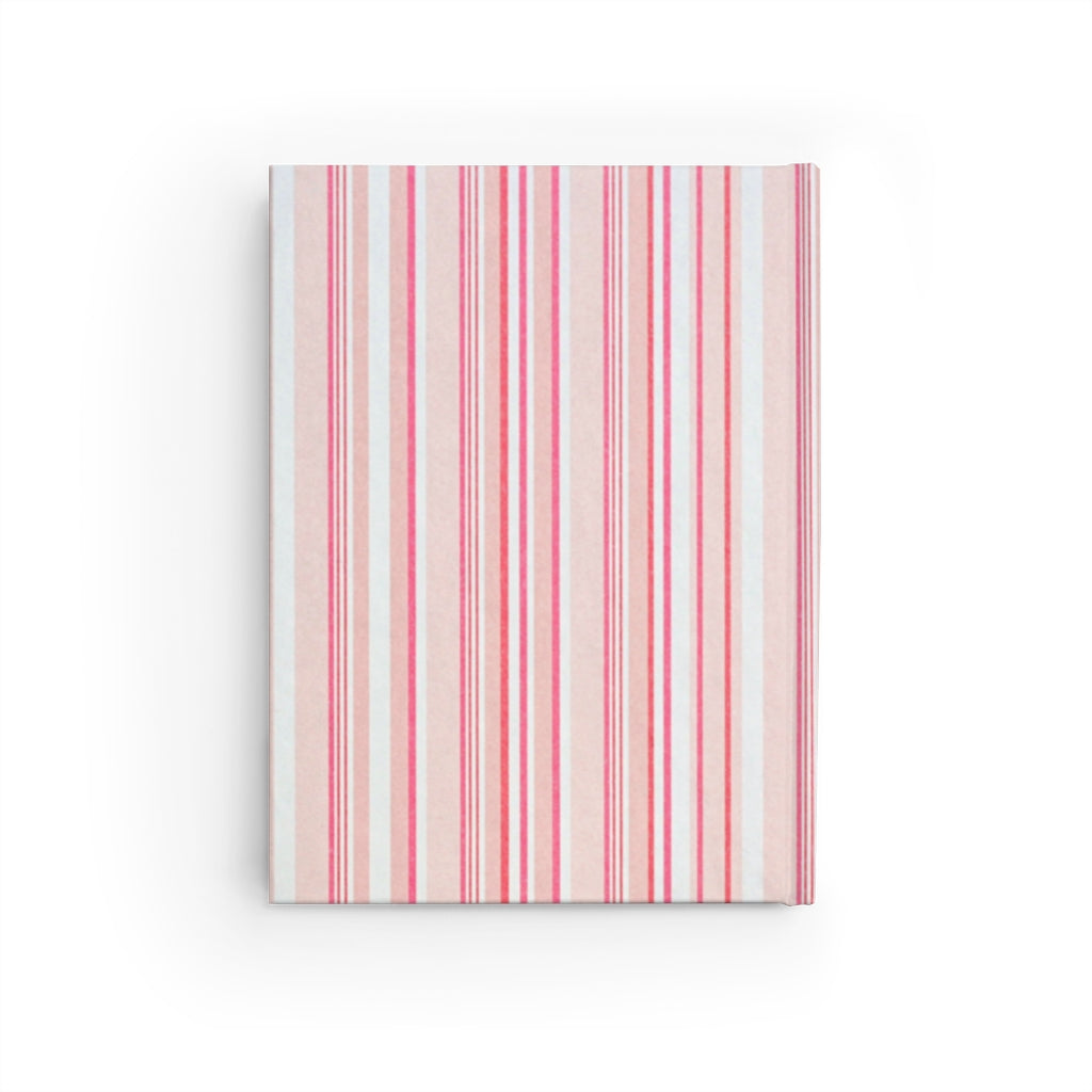 Entrepreneur Life (Hardcover/Pink Stripes) Journal - Ruled Line