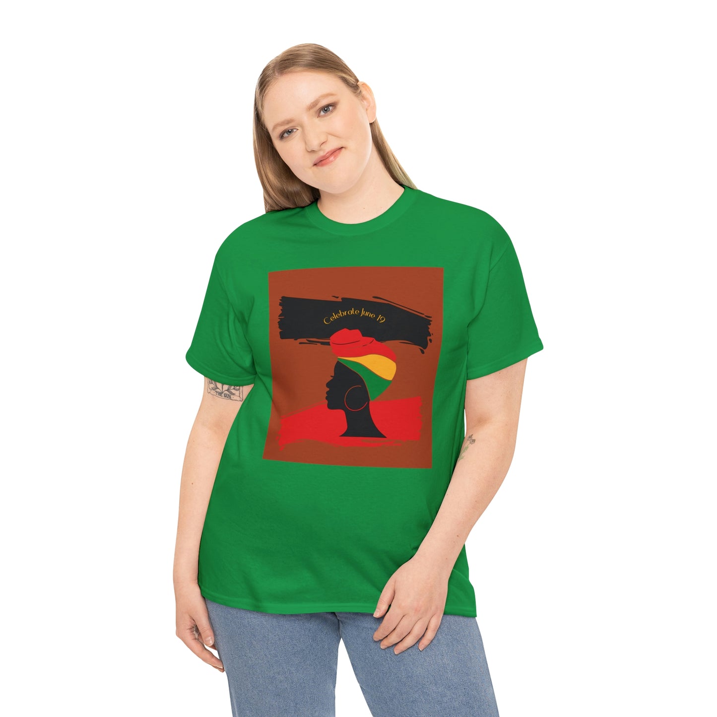 Juneteenth 3 Heavy Cotton Tee