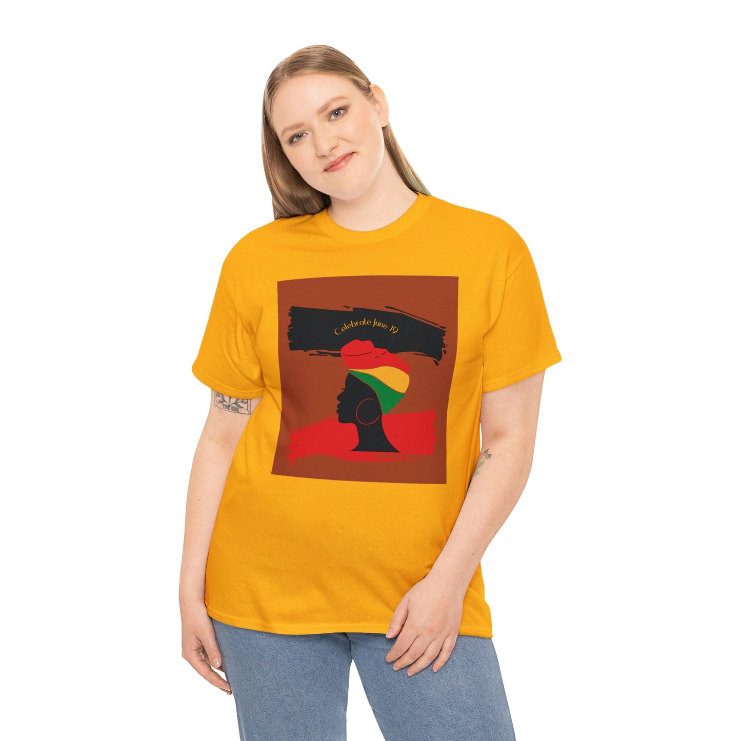 Juneteenth 3 Heavy Cotton Tee