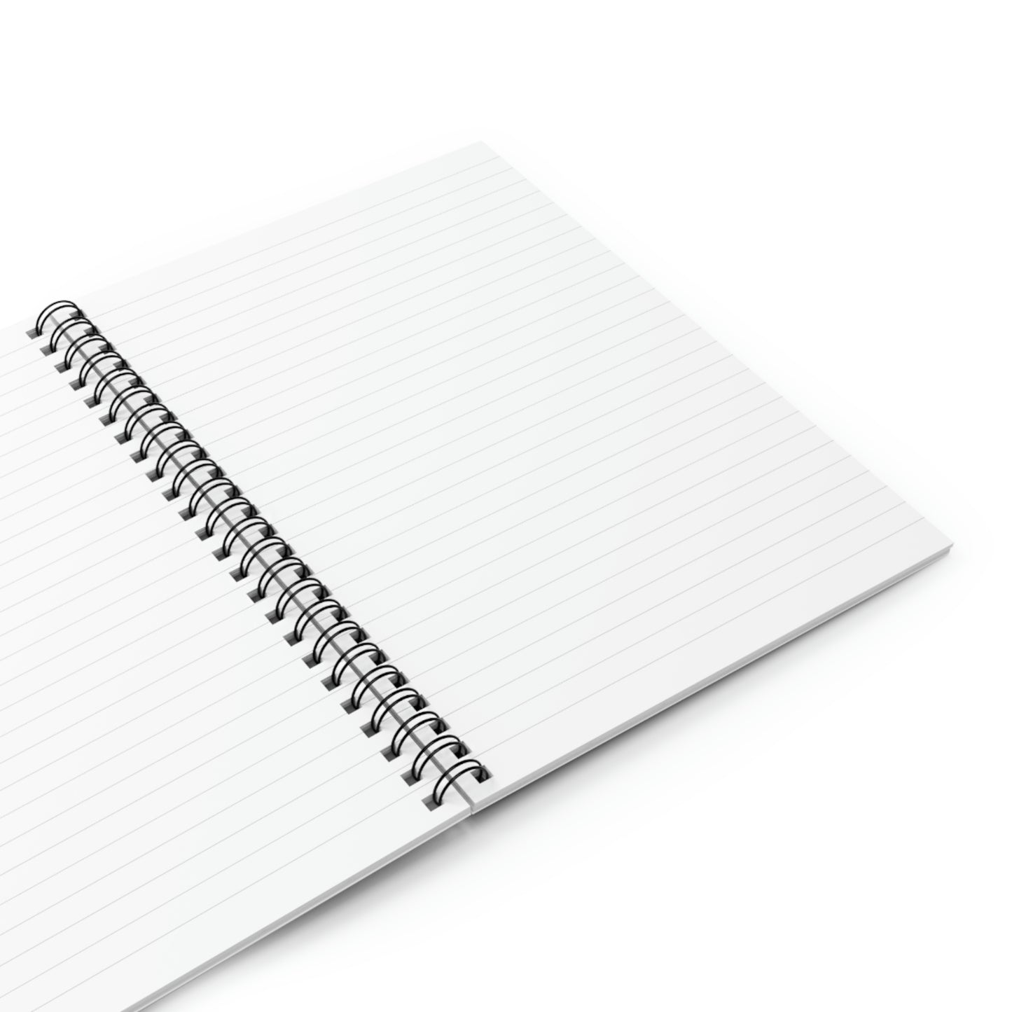 Booked, Busy, Unbothered (African American) (Black and White Cover) Spiral Notebook - Ruled Line