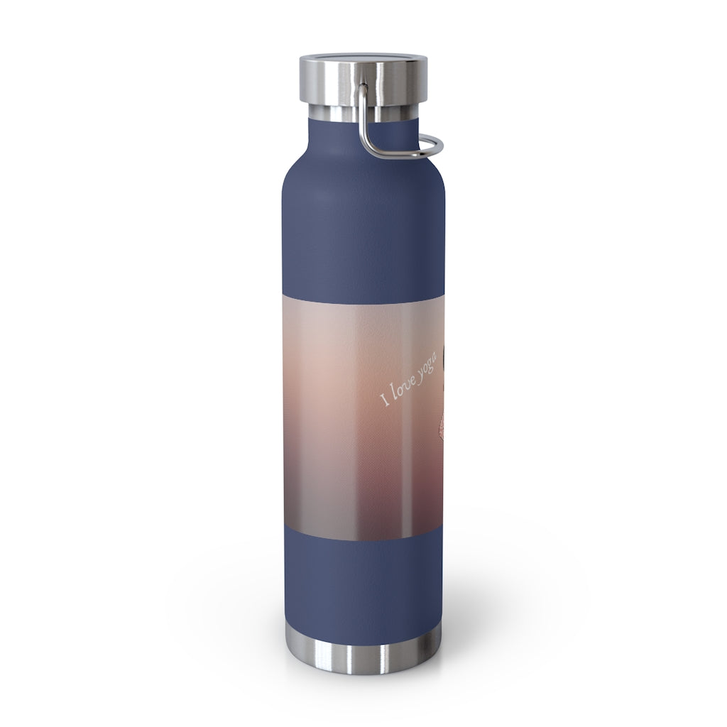 I Love Yoga Vacuum Insulated Bottle