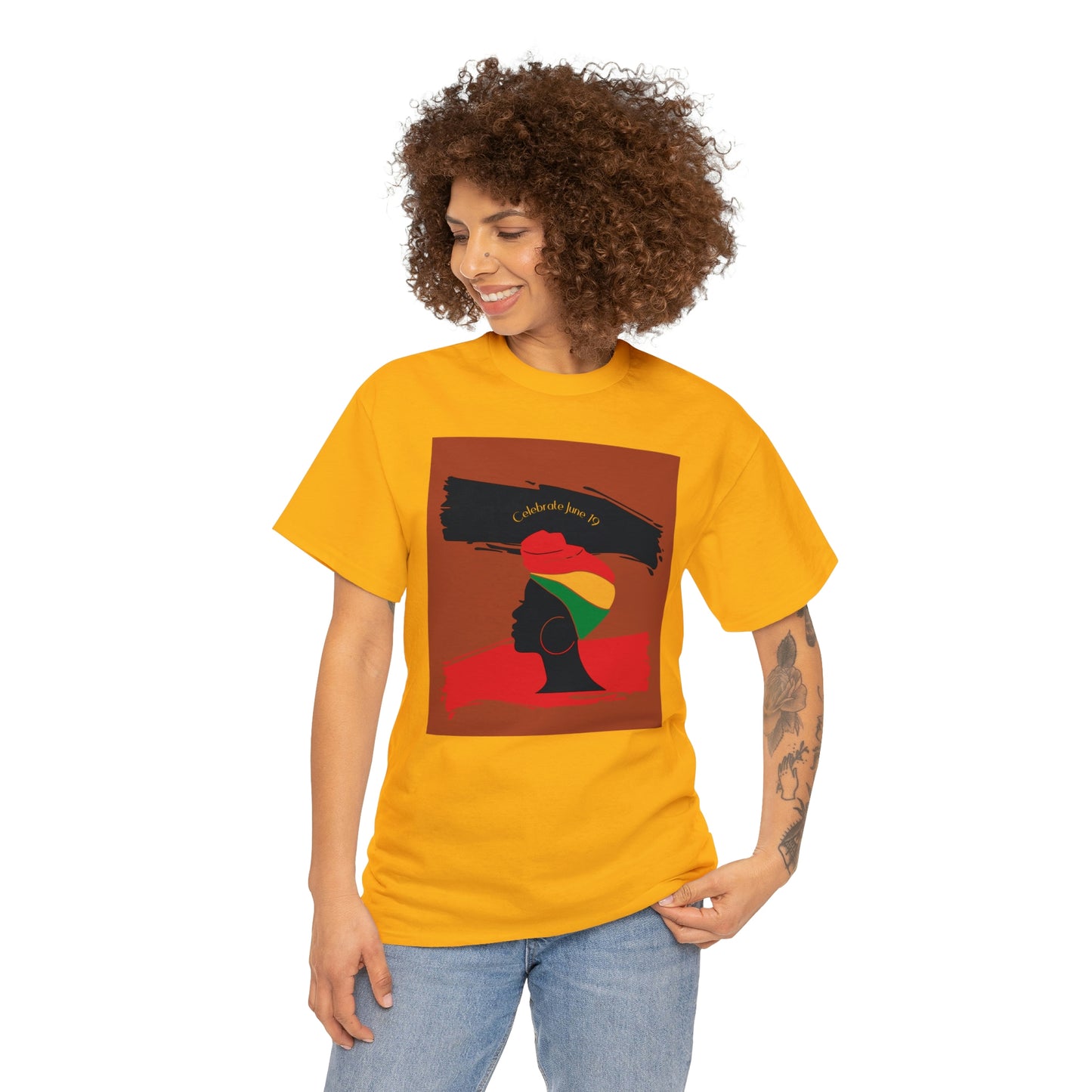 Juneteenth 3 Heavy Cotton Tee