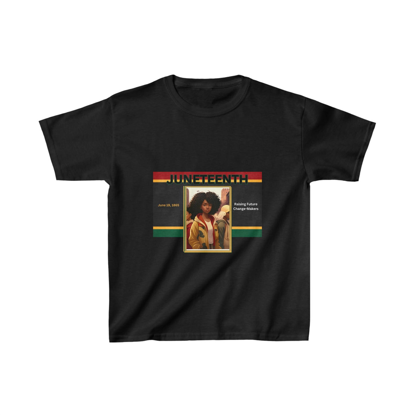 Juneteenth Youth T-shirt (Girl) 1