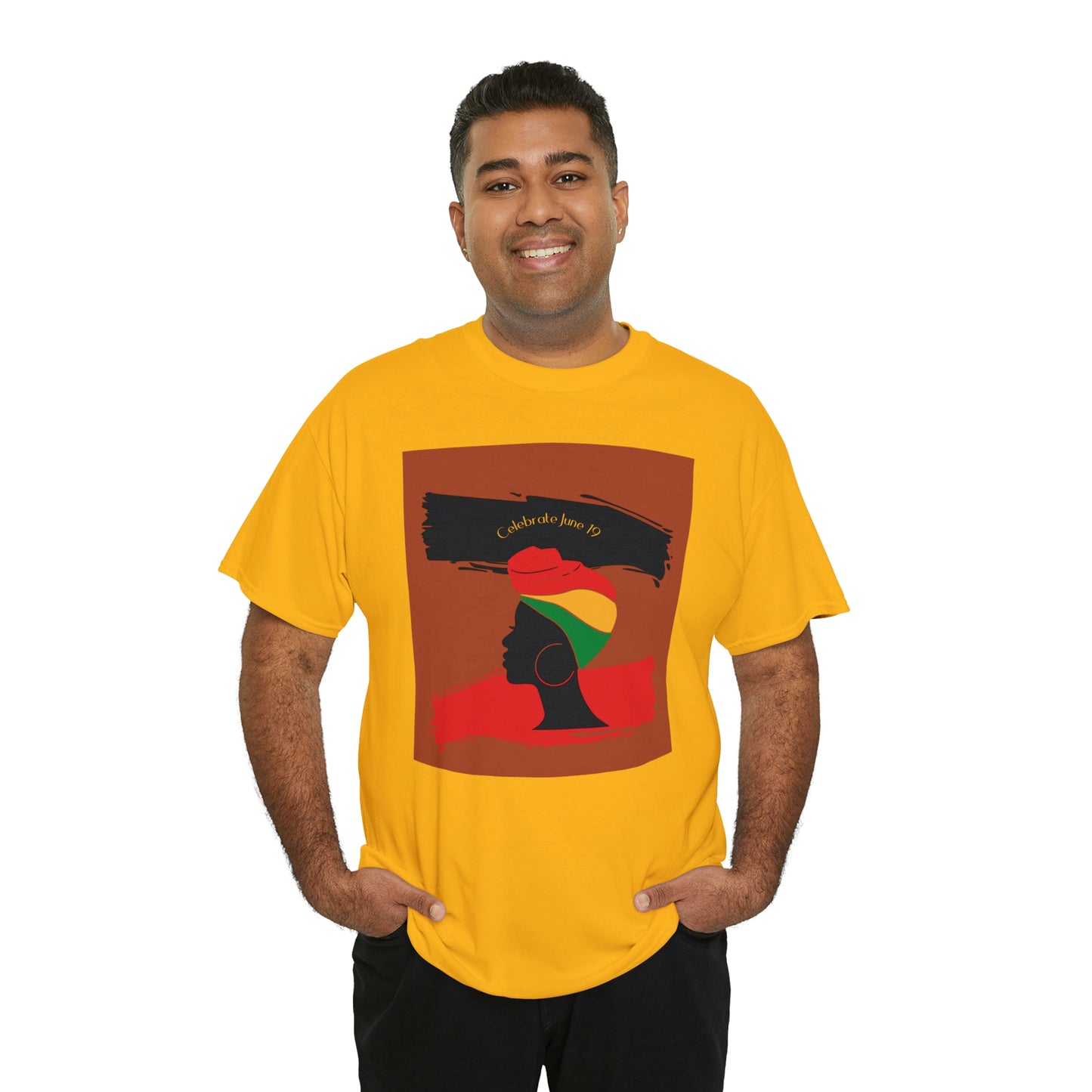 Juneteenth 3 Heavy Cotton Tee